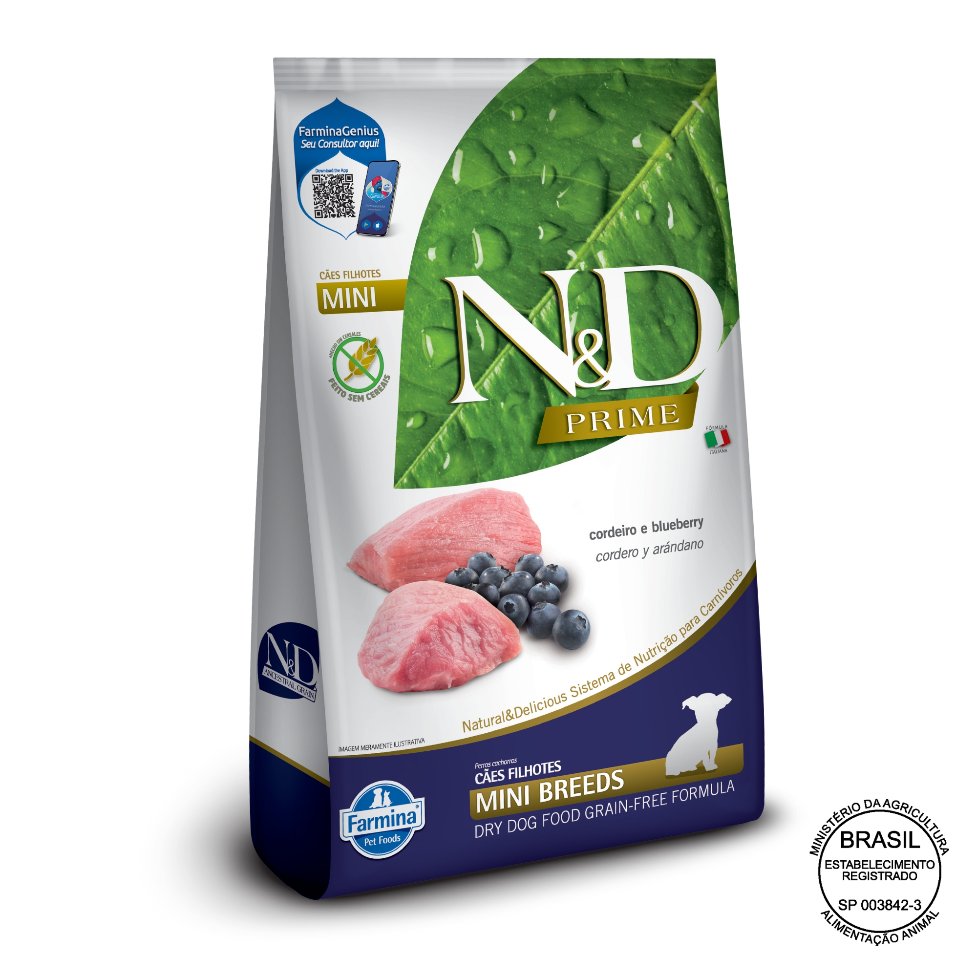 N&D Prime para Cães Filhotes de Raças Min...