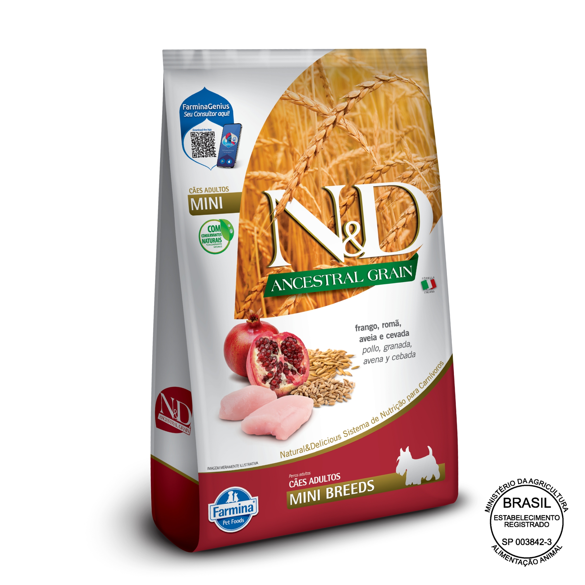 N&D Ancestral para Cães Adultos de Raças ...