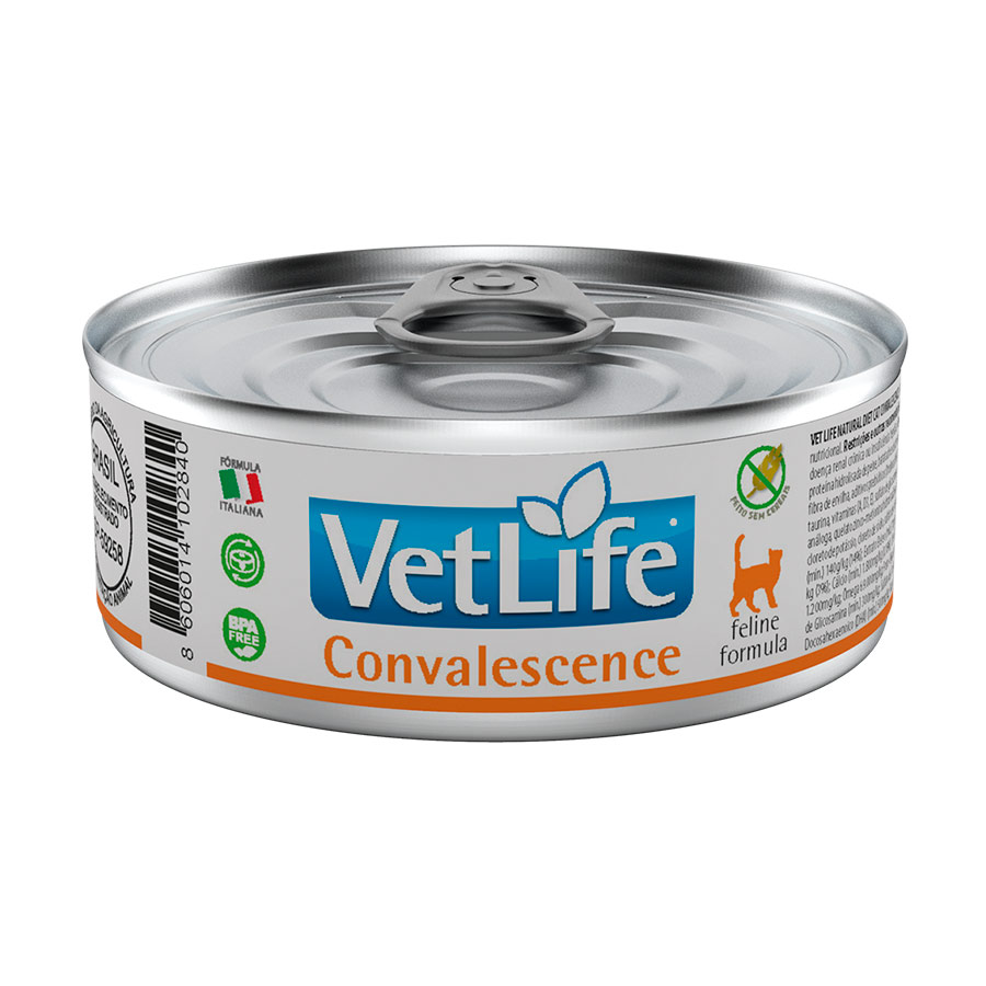 Ração Umida Vet Life Convalescence para  ...